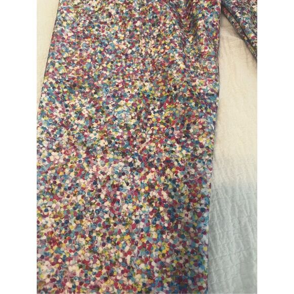 Terez Girls Leggings in Rainbow Nonpareils NEW - Picture 3 of 5